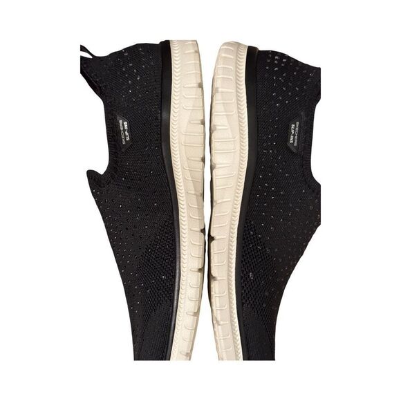 Sketchers Hand Free Martha Stewart Slip-Ins. Black, Silver And White. - Picture 8 of 9